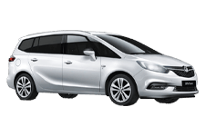Van Hire Shirley - Vauxhall Zafira 7-Seater - Minibus hire Shirley
